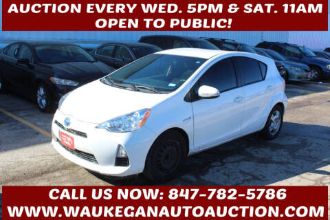 2013 Toyota Prius c for sale at Waukegan Auto Auction in Waukegan IL