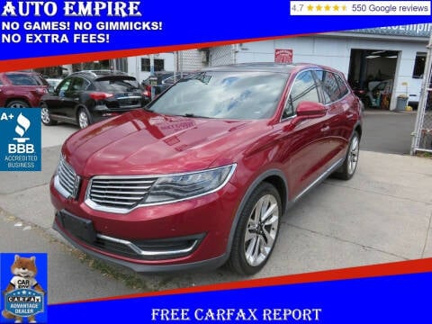 2016 Lincoln MKX for sale at Auto Empire in Brooklyn NY