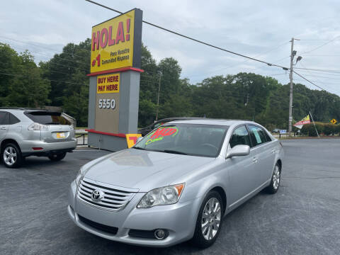 2008 Toyota Avalon for sale at NO FULL COVERAGE AUTO SALES LLC in Austell GA