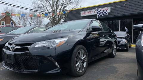 2016 Toyota Camry for sale at MELILLO MOTORS INC in North Haven CT