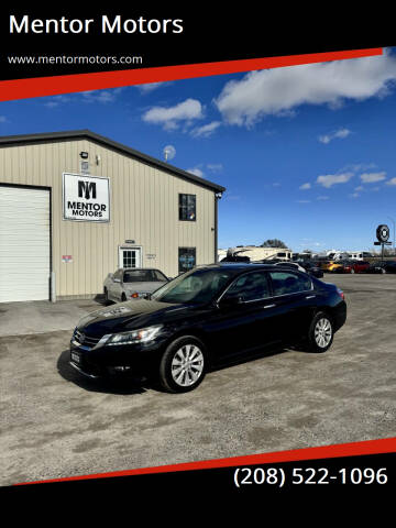 2014 Honda Accord for sale at Mentor Motors in Idaho Falls ID