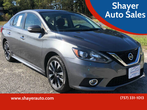2019 Nissan Sentra for sale at Shayer Auto Sales in Cape Charles VA