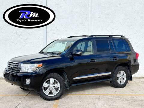 2014 Toyota Land Cruiser for sale at ROGERS MOTORCARS in Houston TX