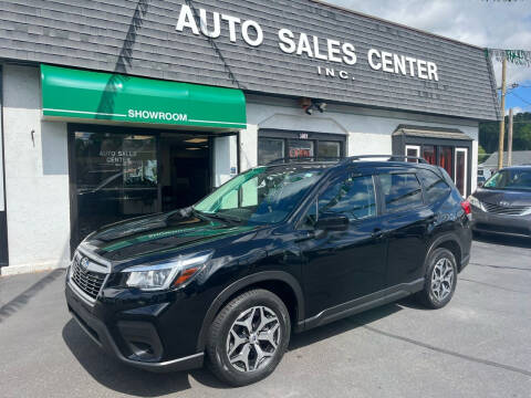 2019 Subaru Forester for sale at Auto Sales Center Inc in Holyoke MA