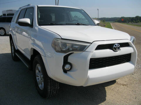 2018 Toyota 4Runner for sale at C H BURNS MOTORS INC in Baldwyn MS