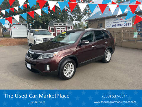 2015 Kia Sorento for sale at The Used Car MarketPlace in Newberg OR