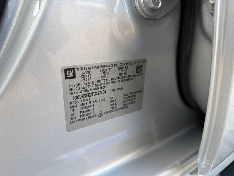 2015 Chevrolet Silverado 1500