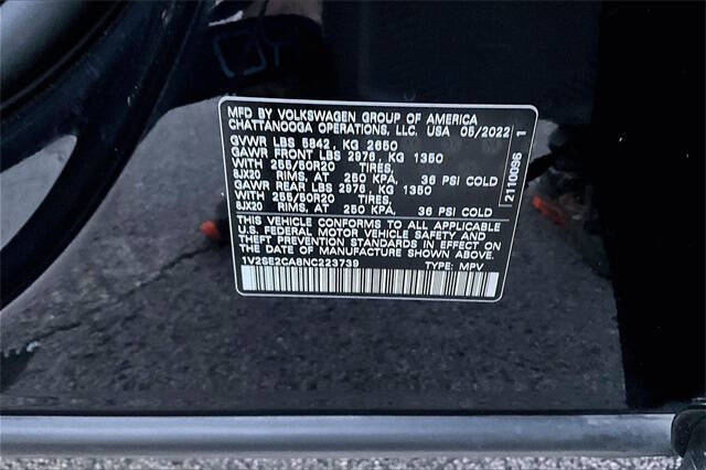 2022 Volkswagen Atlas Cross Sport V6 SEL R-Line 4Motion