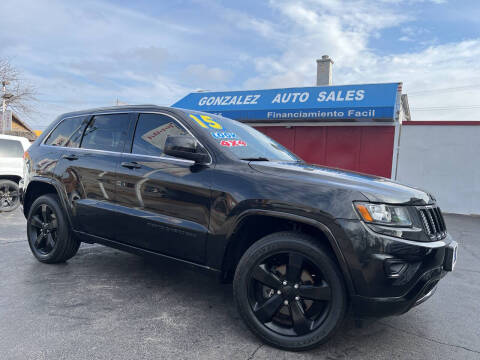 2015 Jeep Grand Cherokee for sale at Gonzalez Auto Sales in Joliet IL