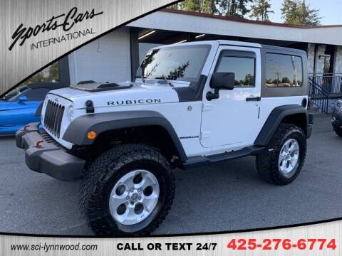 2013 Jeep Wrangler for sale at Sports Cars International in Lynnwood WA