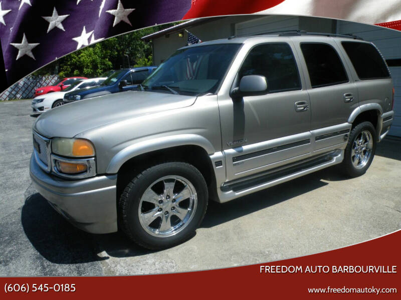 2003 GMC Yukon for sale at Freedom Auto Barbourville in Bimble KY
