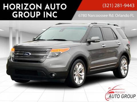 2014 Ford Explorer for sale at HORIZON AUTO GROUP INC in Orlando FL