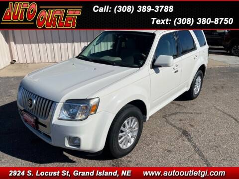 2011 Mercury Mariner for sale at Auto Outlet in Grand Island NE