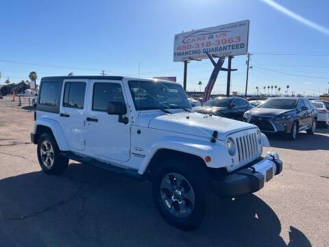 2016 Jeep Wrangler Unlimited for sale at Carz R Us LLC in Mesa AZ