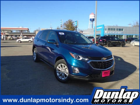 2021 Chevrolet Equinox for sale at DUNLAP MOTORS INC in Independence IA