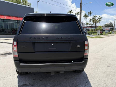 2016 Land Rover Range Rover HSE