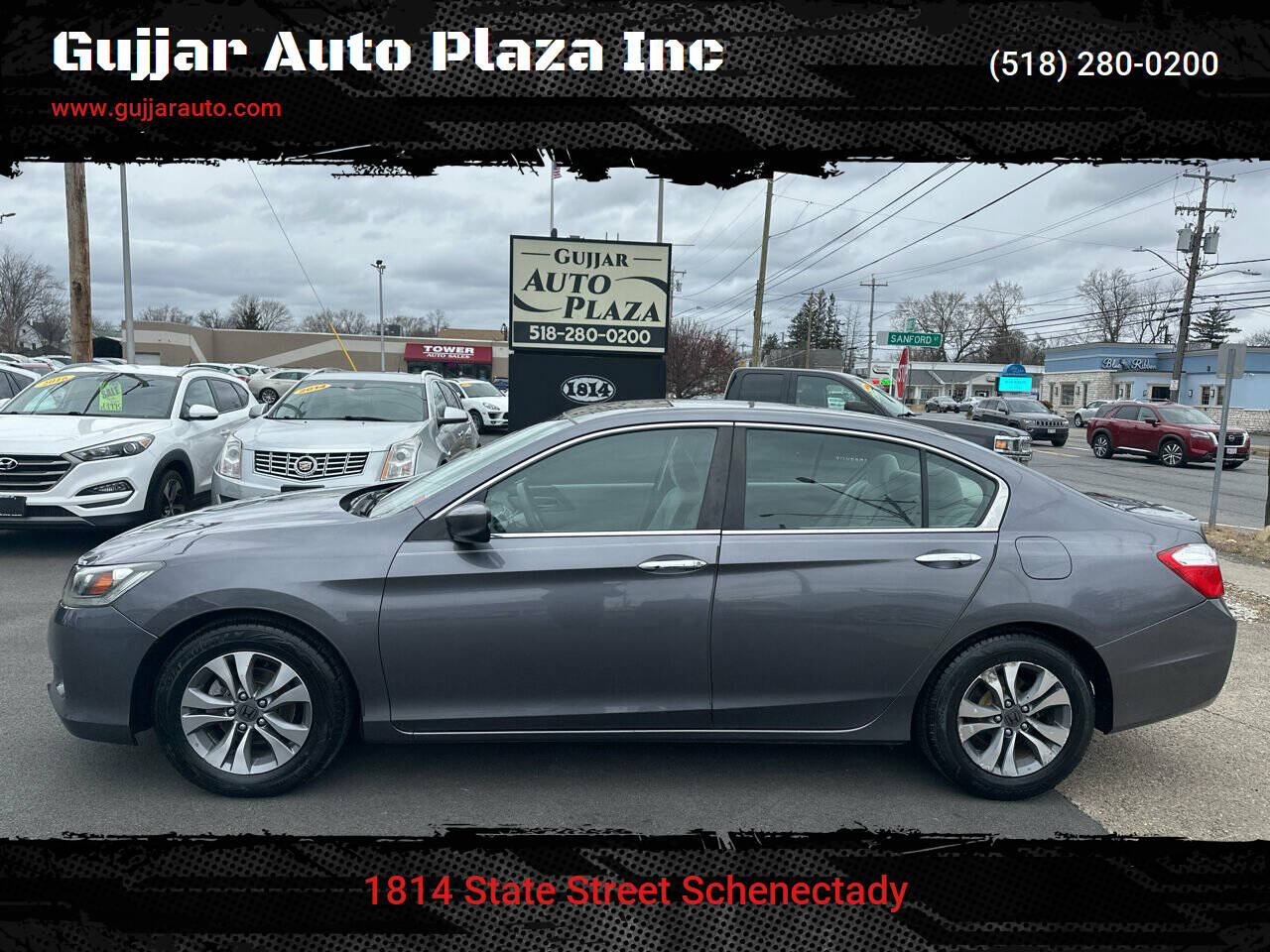 2013 Honda Accord for sale at Gujjar Auto Plaza Inc in Schenectady, NY