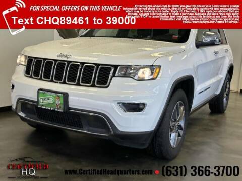 2018 Jeep Grand Cherokee for sale at CERTIFIED HEADQUARTERS in Saint James NY