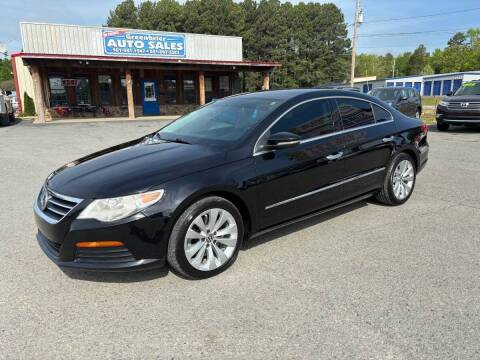 2012 Volkswagen CC for sale at Greenbrier Auto Sales in Greenbrier AR