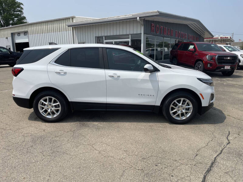Used 2023 Chevrolet Equinox LT with VIN 3GNAXUEGXPS162130 for sale in Maquoketa, IA