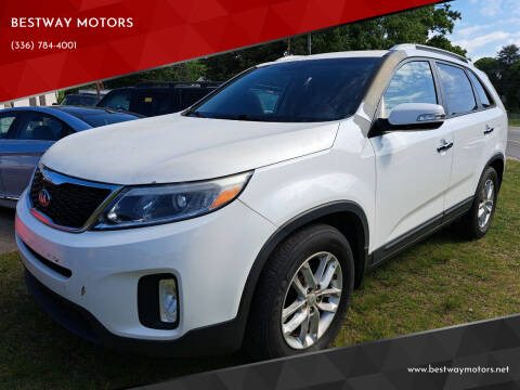 2014 Kia Sorento for sale at BESTWAY MOTORS in Winston Salem NC