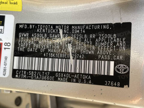 2014 Toyota Avalon XLE Touring