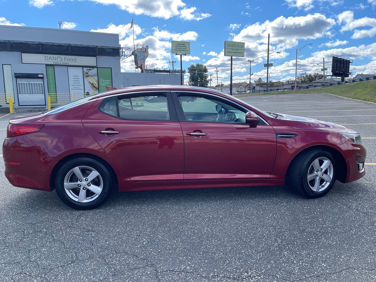 2015 Kia Optima for sale at M & P Auto Sales in Saddle Brook, NJ