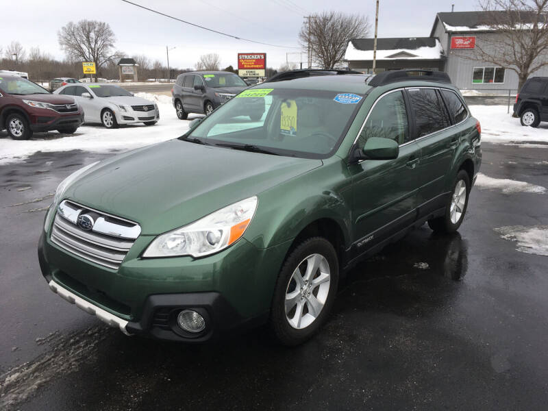 2013 Subaru Outback for sale at JACK'S AUTO SALES in Traverse City MI