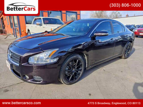 2011 Nissan Maxima for sale at Better Cars in Englewood CO
