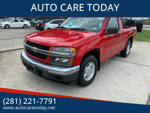 2005 Chevrolet Colorado for sale at AUTO CARE TODAY in Spring TX