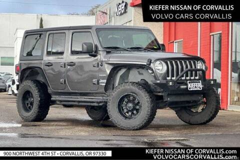 2019 Jeep Wrangler Unlimited for sale at Kiefer Nissan Used Cars of Albany in Albany OR