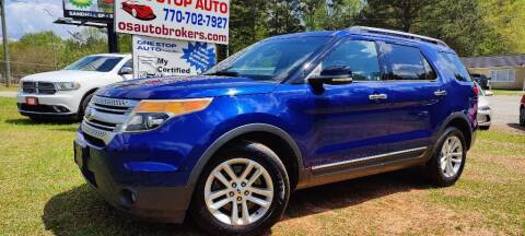 2015 Ford Explorer for sale at One Stop Auto LLC in Carrollton GA