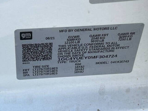 2021 Chevrolet Silverado 3500HD