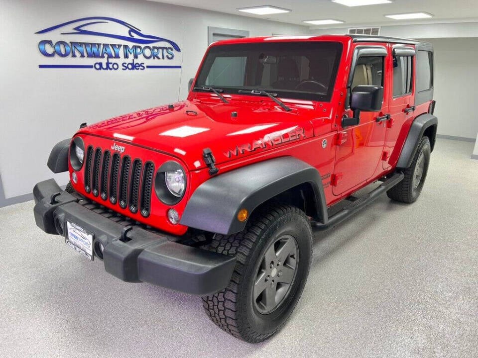 2017 Jeep Wrangler Unlimited for sale at Conway Imports in   Streamwood, IL