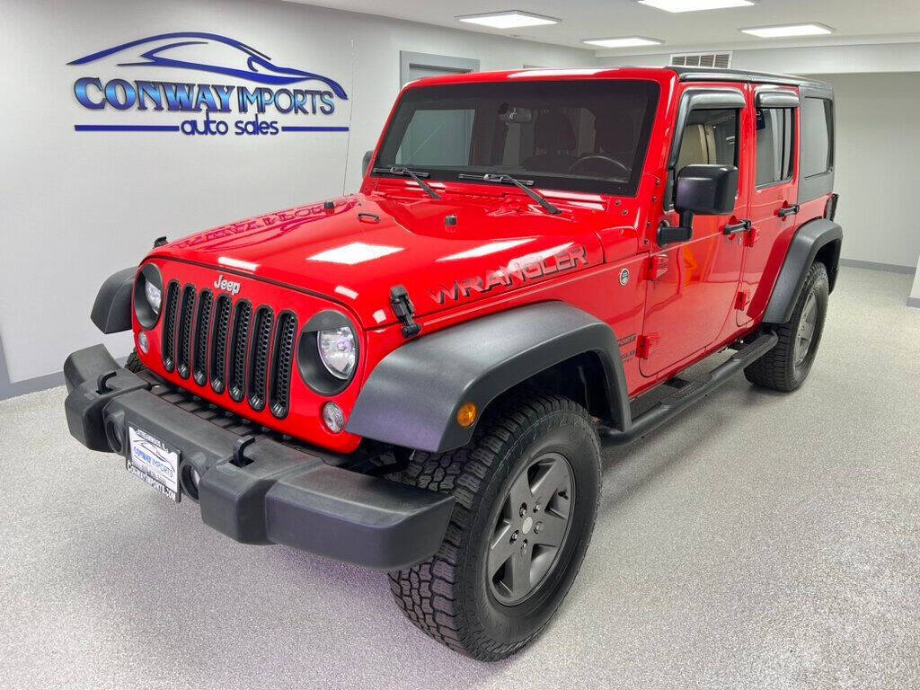 2017 Jeep Wrangler Unlimited for sale at Conway Imports in   Streamwood, IL