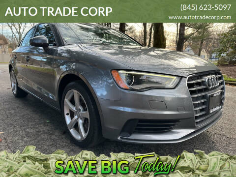 2016 Audi A3 for sale at AUTO TRADE CORP in Nanuet NY