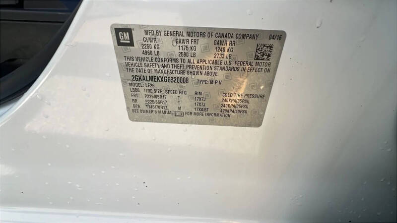 2016 GMC Terrain SLE-1