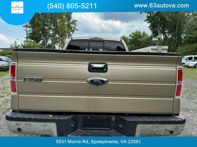 2011 Ford F-150 for sale at 63 Auto Inc in Spotsylvania, VA