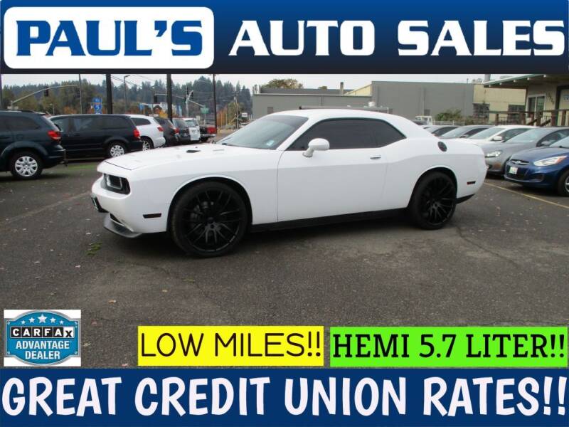 2011 Dodge Challenger for sale at Paul's Auto Sales in Eugene OR