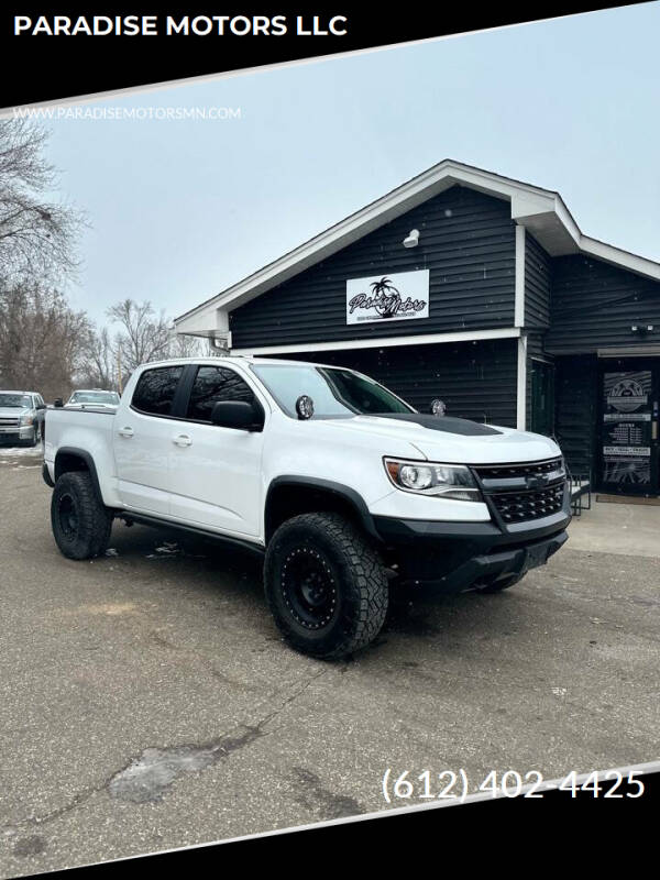 2018 Chevrolet Colorado for sale at PARADISE MOTORS LLC in Cambridge MN