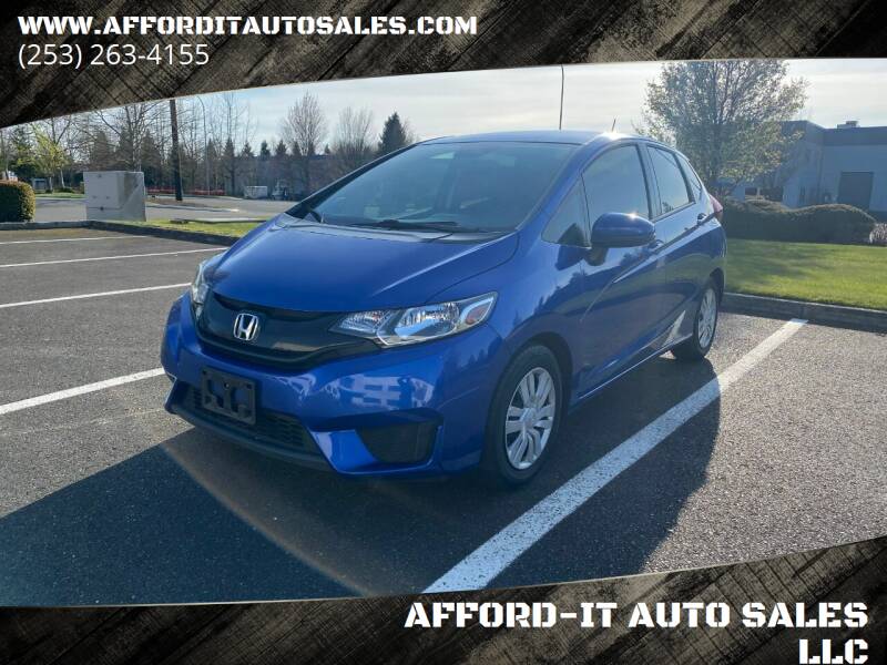 2016 Honda Fit for sale at AFFORD-IT AUTO SALES LLC in Tacoma WA