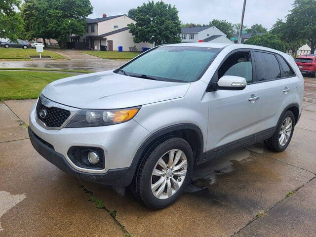 2011 Kia Sorento for sale at Sara Auto Mall, LLC in Cleveland, OH