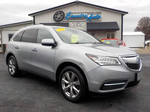 2016 Acura MDX for sale at Country Auto in Huntsville OH