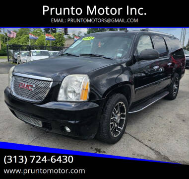 2011 GMC Yukon XL for sale at Prunto Motor Inc. in Dearborn MI