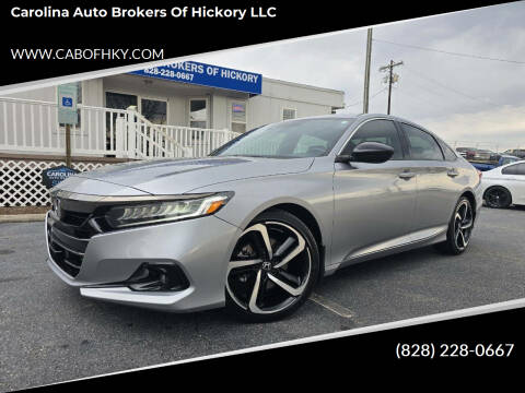 2022 Honda Accord for sale at Carolina Auto Brokers of Hickory LLC in Hickory NC