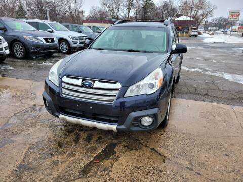 2013 Subaru Outback for sale at Prime Time Auto LLC in Shakopee MN