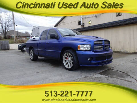 2005 Dodge Ram 1500 SRT-10 for sale at Cincinnati Used Auto Sales in Cincinnati OH