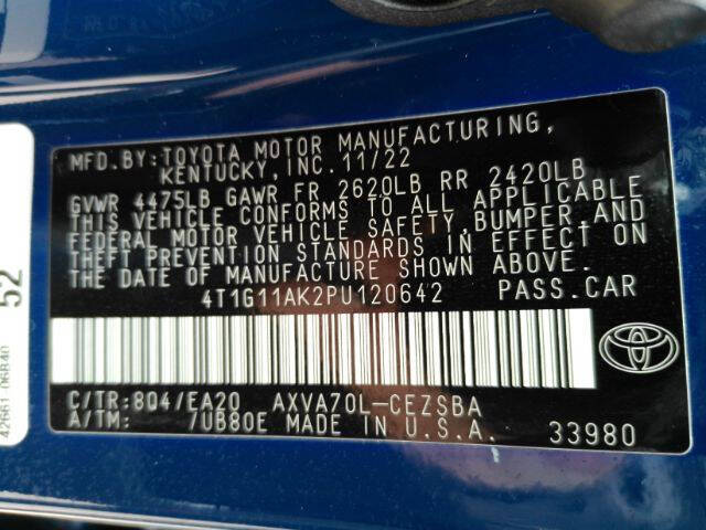 2023 Toyota Camry SE