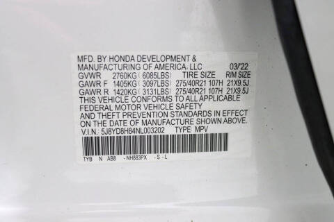 2022 Acura MDX SH-AWD Type S w/Advance Package