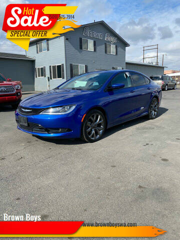 2016 Chrysler 200 for sale at Brown Boys in Yakima WA
